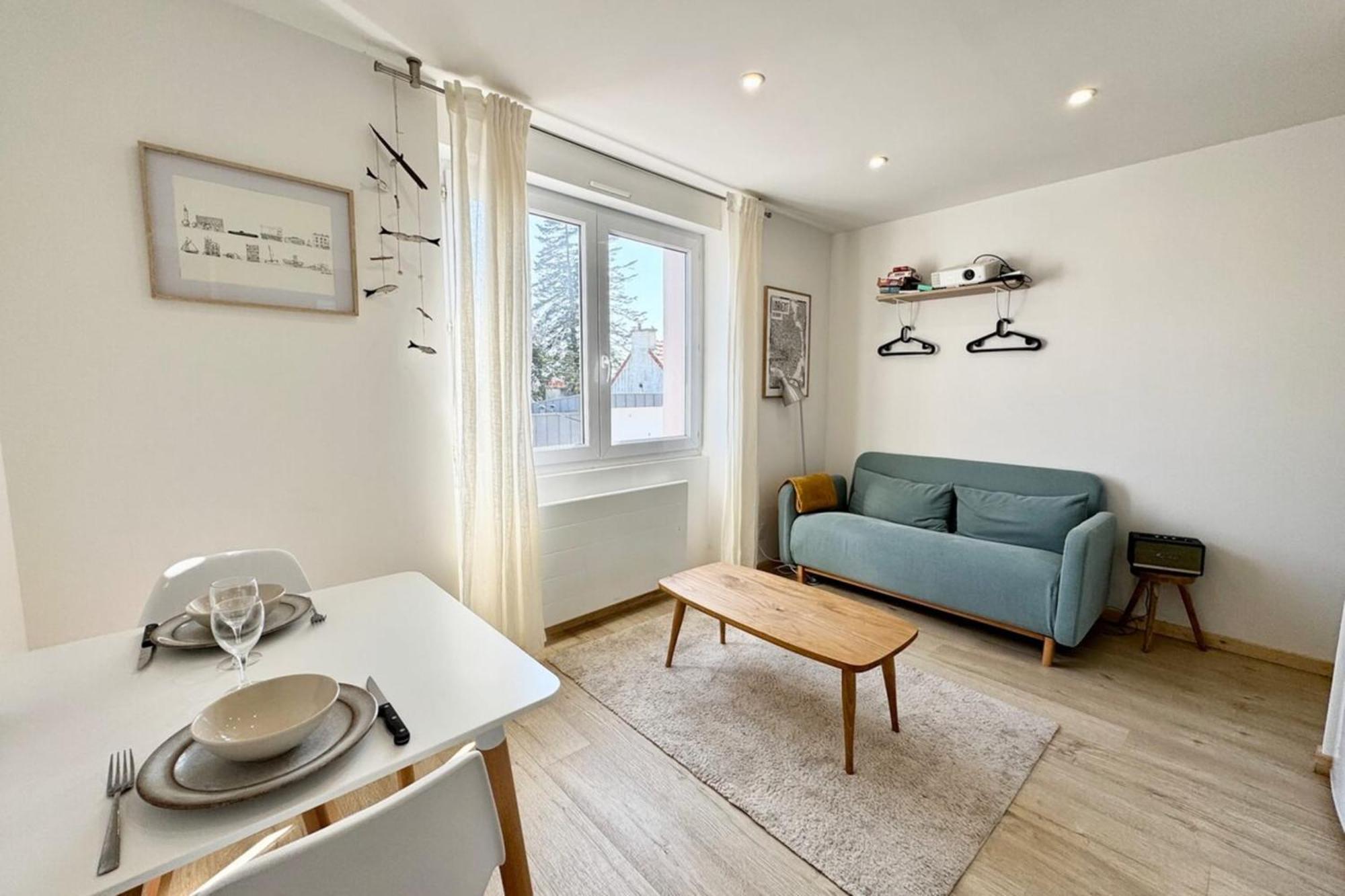 T1 Bis Renove - Proche Centre Ville & Plages Lorient Eksteriør bilde